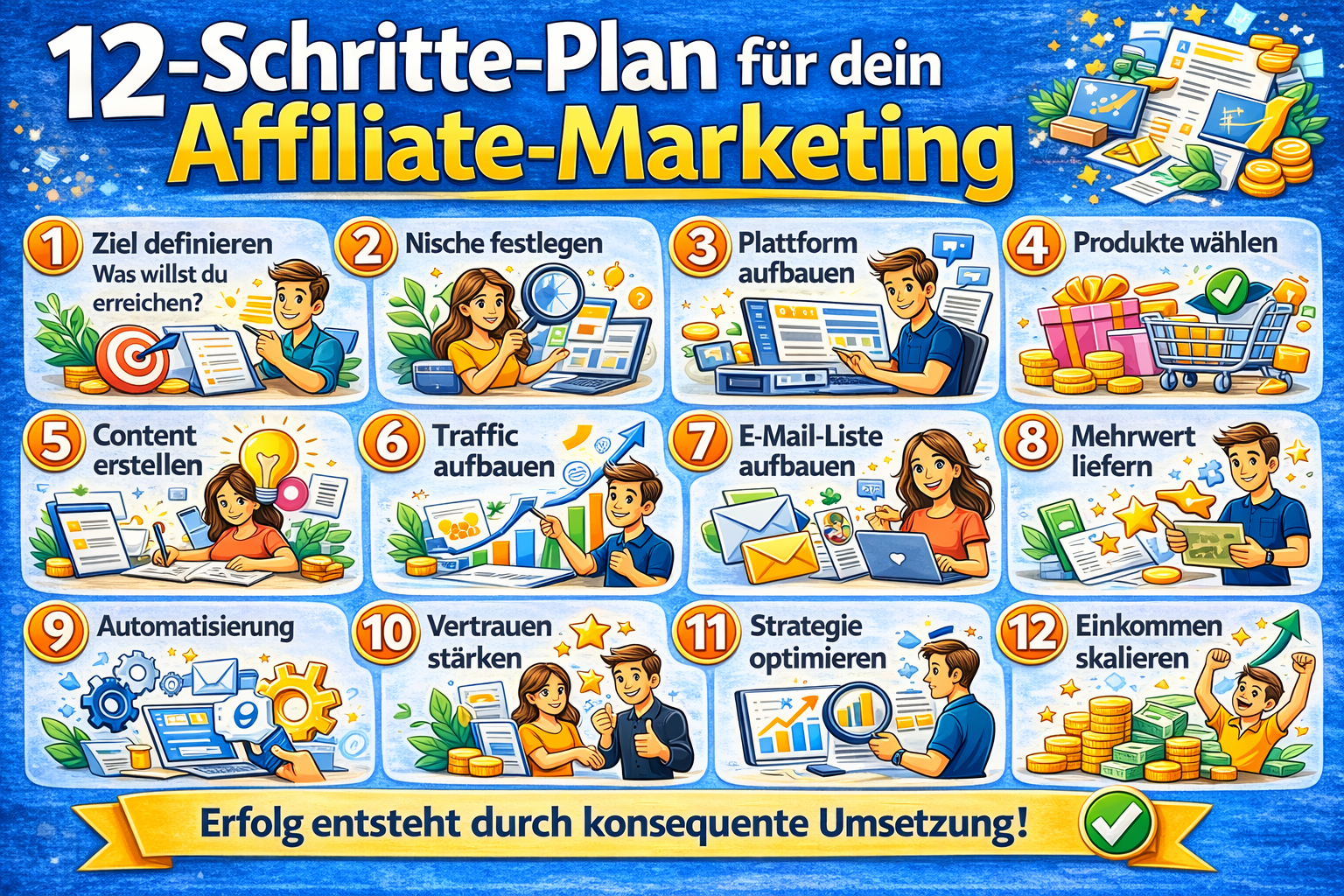 Affiliate Jahresplan