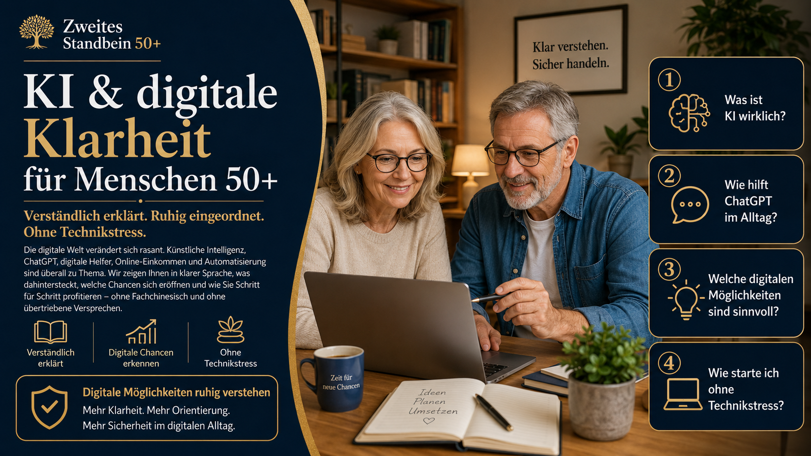 KI & digitale Klarheit für Menschen 50+
