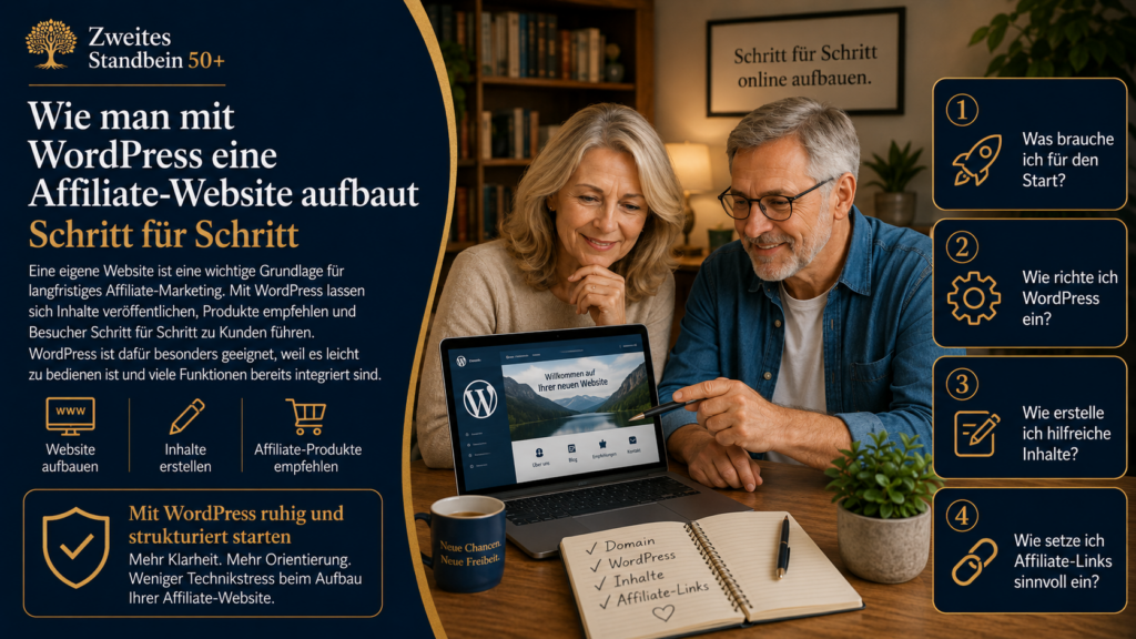 Wie man mit WordPress eine Affiliate-Website aufbaut - Schritt für Schritt