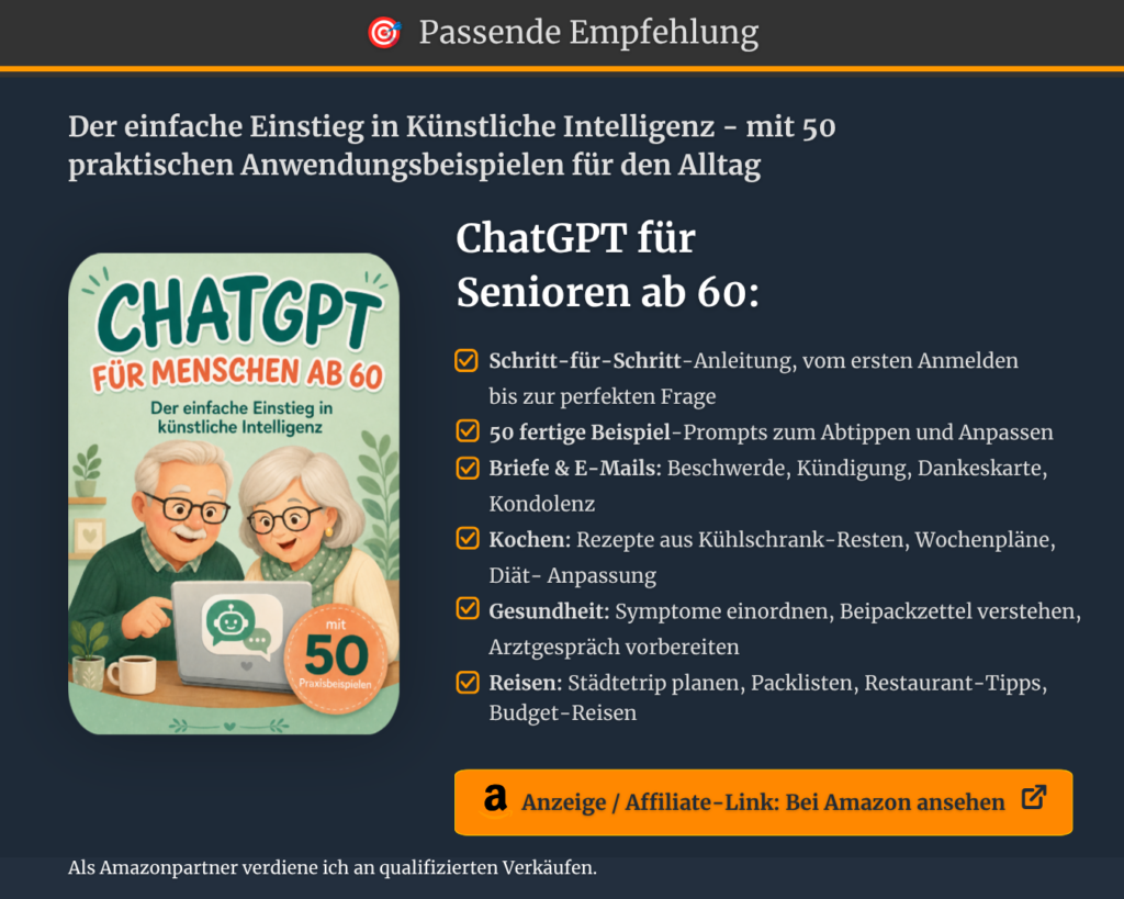 ChatGPT für Senioren ab 60